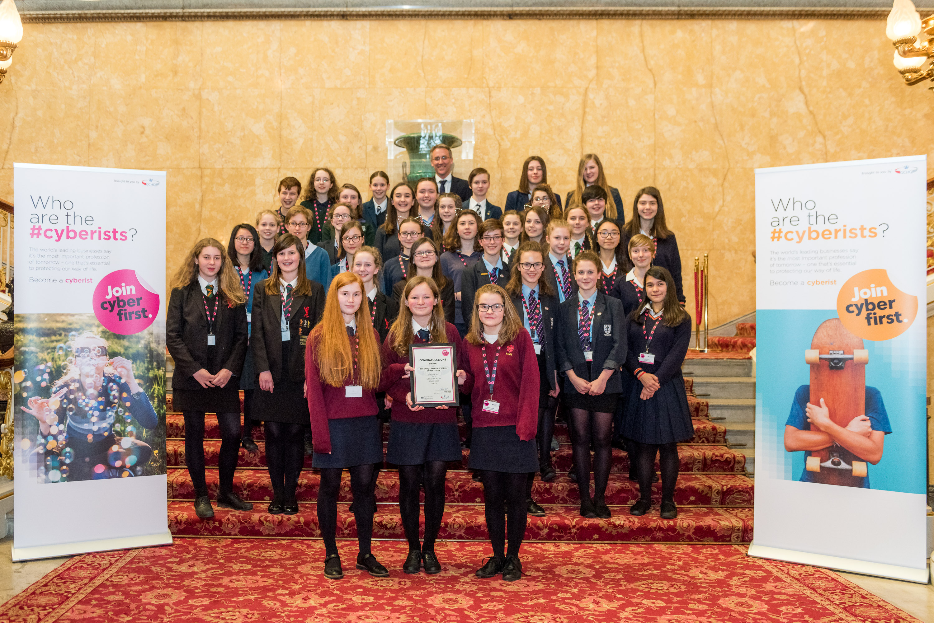 Girls Impress Judges In National Final Of Cyber Security Ncsc Gov Uk